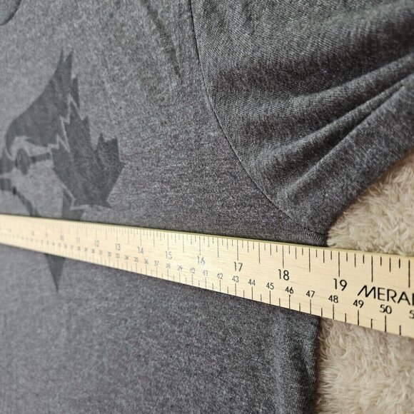 MLB Toronto Blue Jays T-Shirt Genuine Merchandise Men's Size S Gray Short Sleeve - Picture 3 of 10